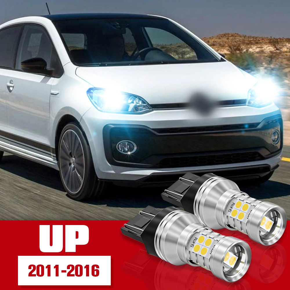 

2pcs Daytime Running Light Accessories LED DRL For VW UP 2011-2016 2012 2013 2014 2015