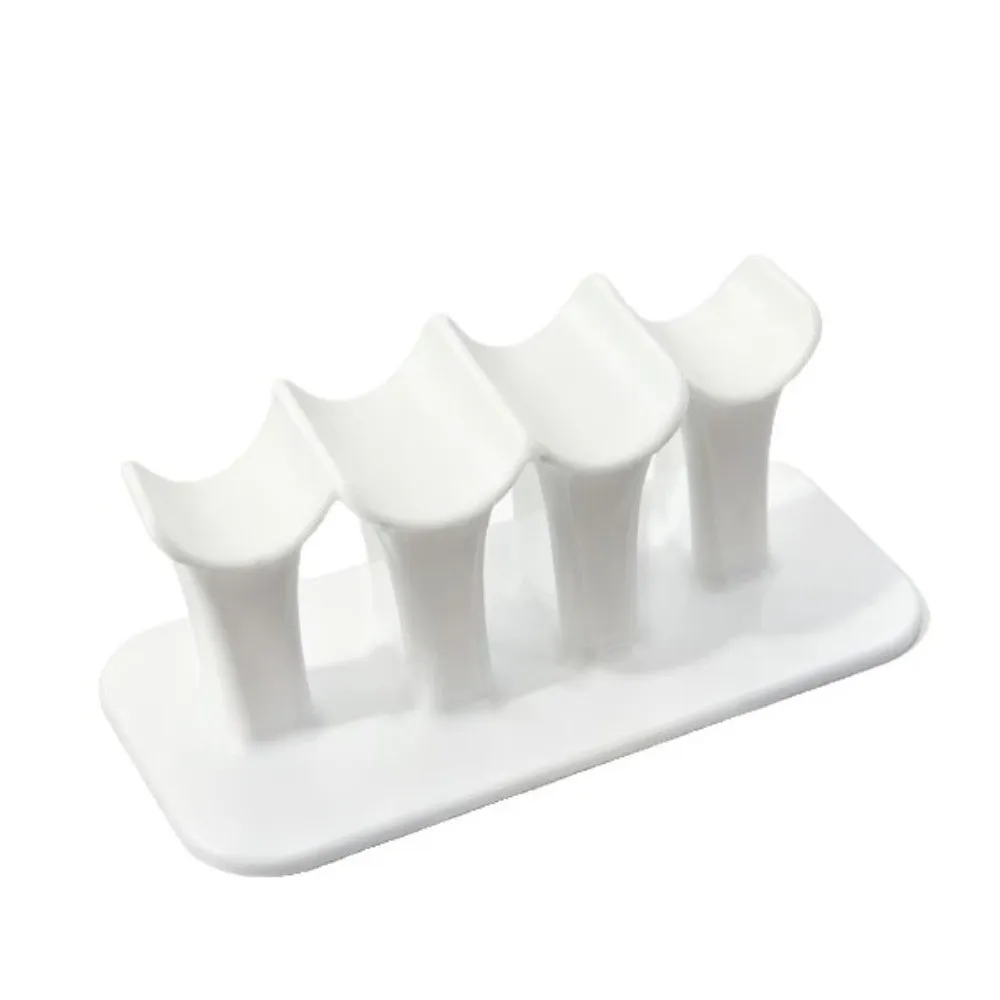 Four-Slot Nail Finger Support Stand Ergonomic Stable Base Nail Hand Pillow Non-Slip Finger Separator