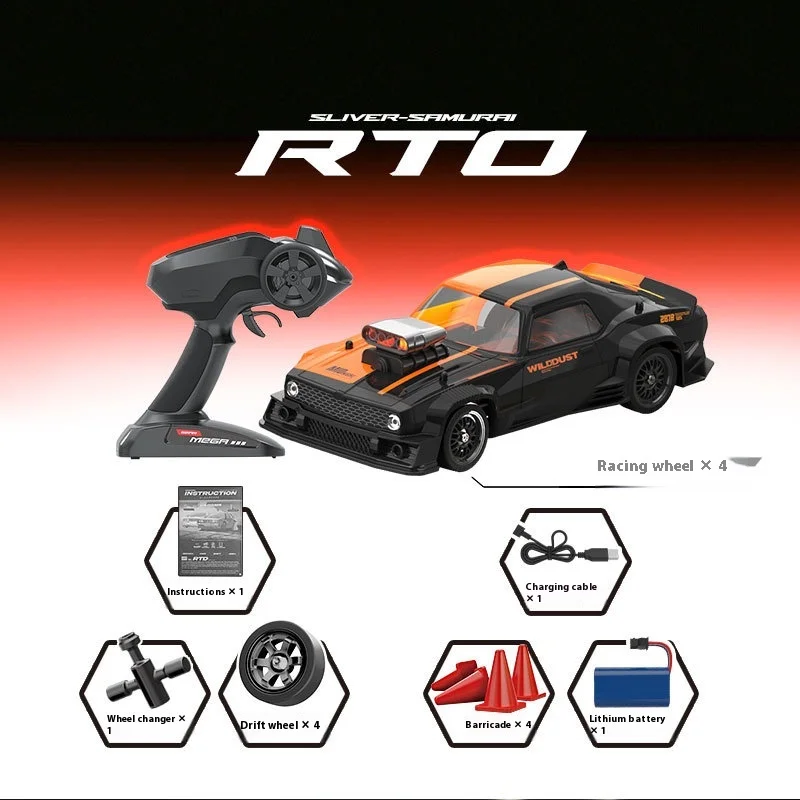 KAMTOM DC163A Four Wheel Drive Car Rc Remote Control Car Professional Adult Drift Model Car High-Speed Charging Toy Racing Car