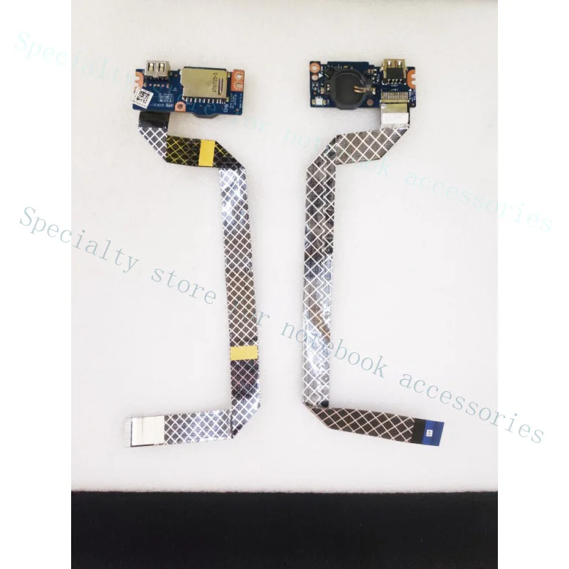 A+For Dell 5570 USB small board LS-F111P 07KX7W 0VM6WG CAL50 Built-in battery
