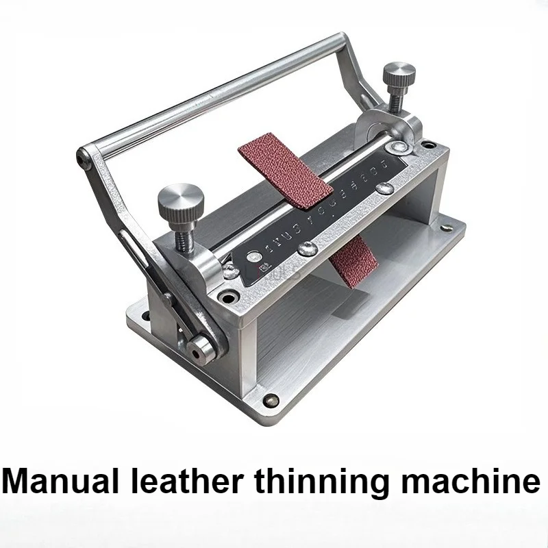 Manual Leather Thinning Machine Cowhide Shovel Thin Knife Soft and Hard Horse Hip Vegetable Tanned Belt Strap Evenly Cut Tools