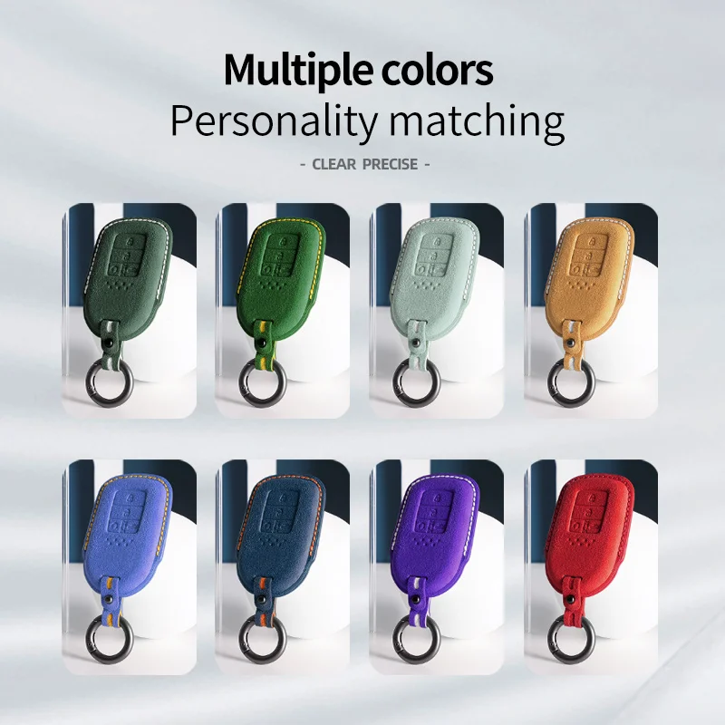 Suitable For Honda Tenth Generation Accord Civic Crv Haoying Keybag Cover Suede Three-Dimensional Anti Fall Protective Shell