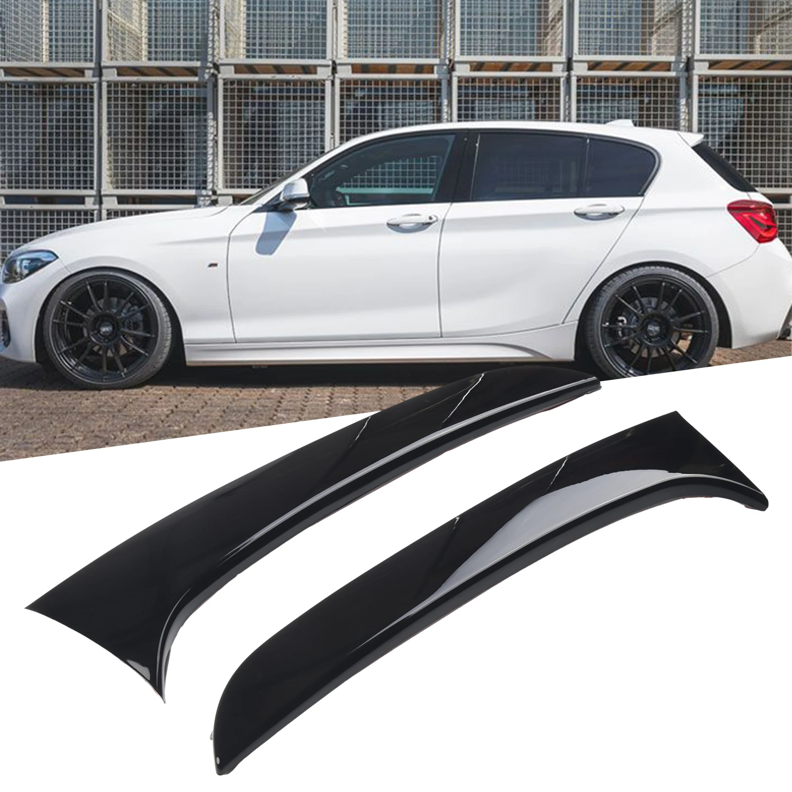 Add a Touch of Sophistication Easy to Install Rear Spoiler for BMW 1 Series F20 F21 Hatchback 2012 2019, Perfect Fitment