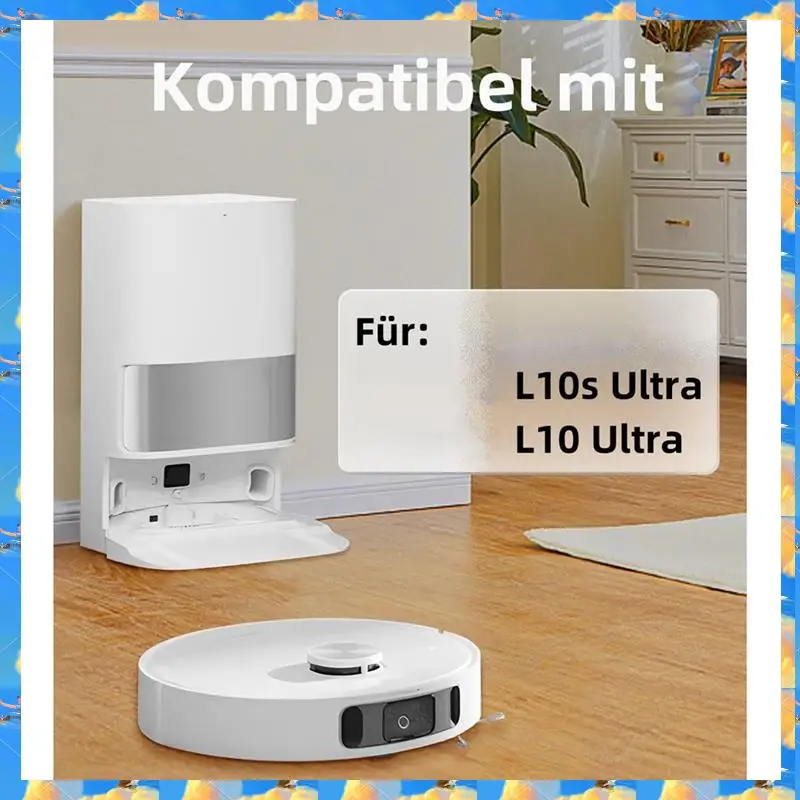 

FTS For Dreame L10s / L10 Ultra / L10 Prime Robot Vacuum Cleaner Main Side Brush Hepa Filter Mop Cloth Dust Bags Accessories