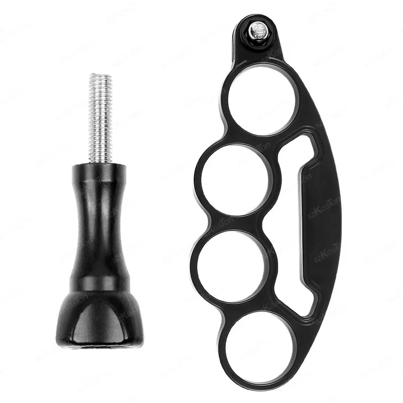 يده البلاستيك أصابع قبضة حلقة Monopod ترايبود جبل الإبهام المسمار حامل الكاميرا اكسسوارات ل GoPro 13 12 11 ل Insta360 #6