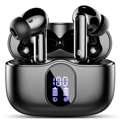 Wireless earbuds Bluetooth headphones earphones waterproof noise for all device