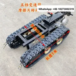 All terrain agricultural tracked transport vehicle self ivy orchard construction site handling vehicle accessories