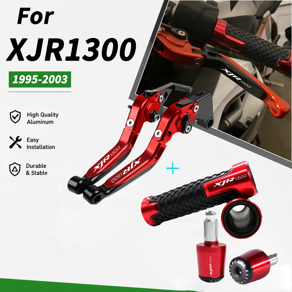 For XJR1300 1995 1996 1997 1998 1999 2000 2001 2002 2003 Accesorios moto Brake Clutch Levers & Handlebar Grips Ends