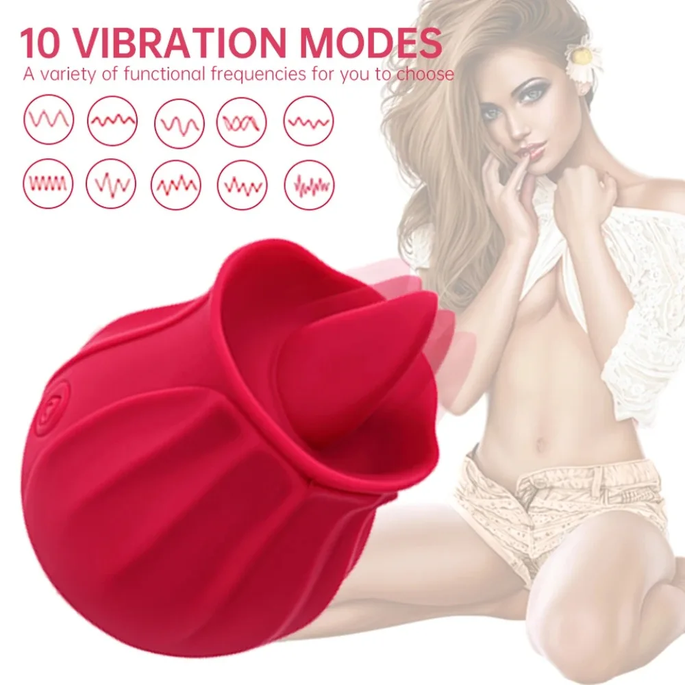 ارتفع اللسان لعق هزاز G-بقعة الحلمة محفز البظر جهاز تدليك للمهبل اللسان تهتز دسار الإناث الاستمناء الكبار #5