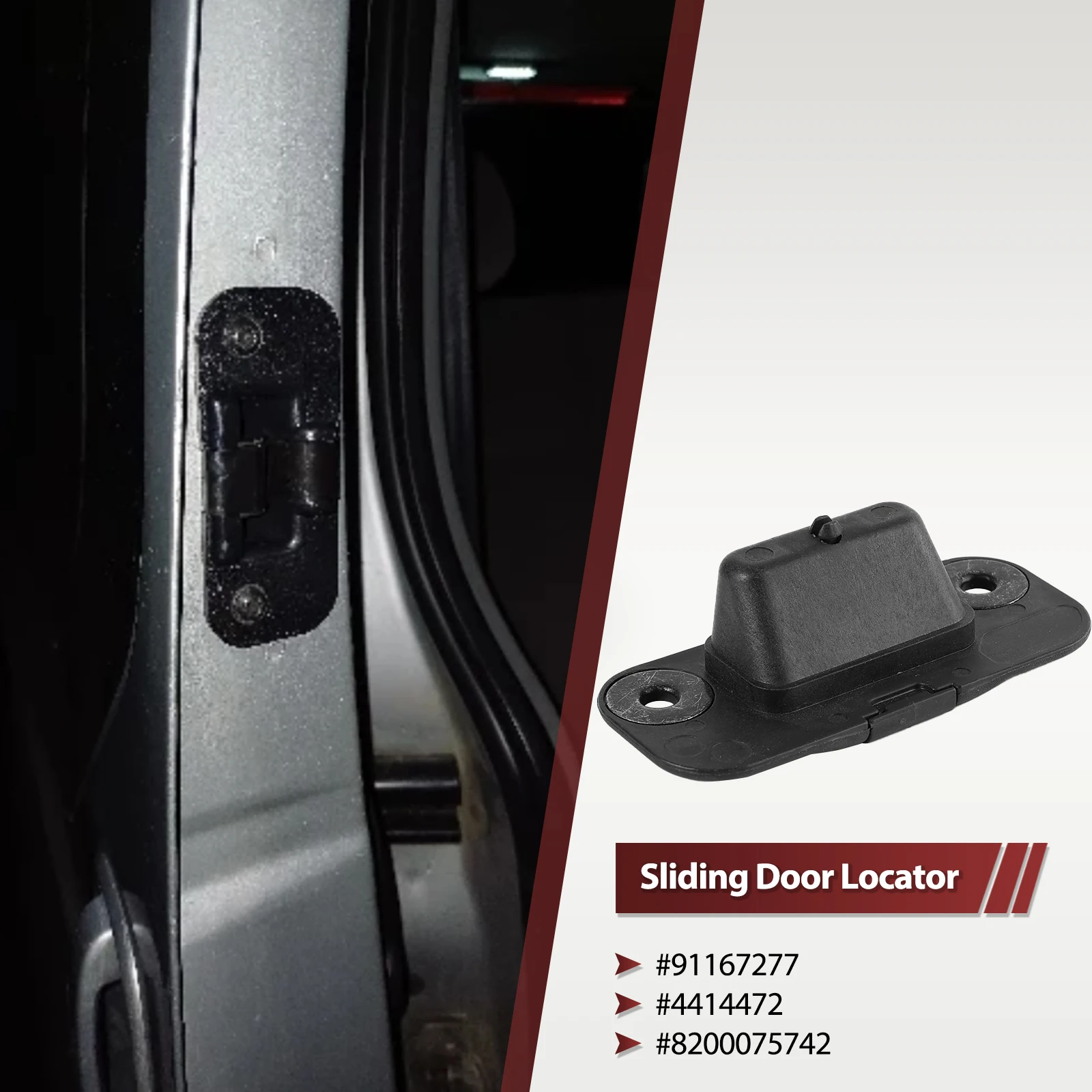 Car Female Sliding Door Locator 91167277 FOR Renault Trafic Mk2 Mk3 Vauxhall Vivaro VIVARO A & B Nissan Primastar Exterior Parts