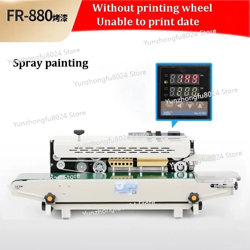 

Electric Continuous Sealing Machine, Plastic Bag Sealing Machine, Date Printing