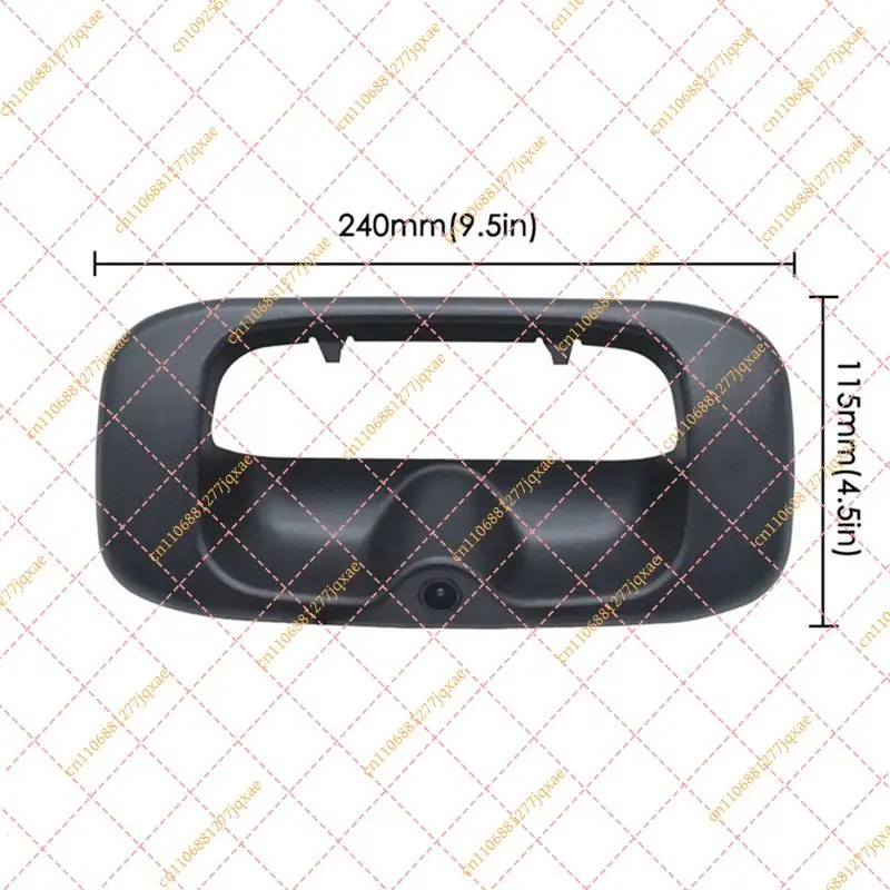 A14F Rear Tailgate Handle with Camera & Wiring Harness for GMC Sierra/Silverado 1500 2500 (1999-2007)