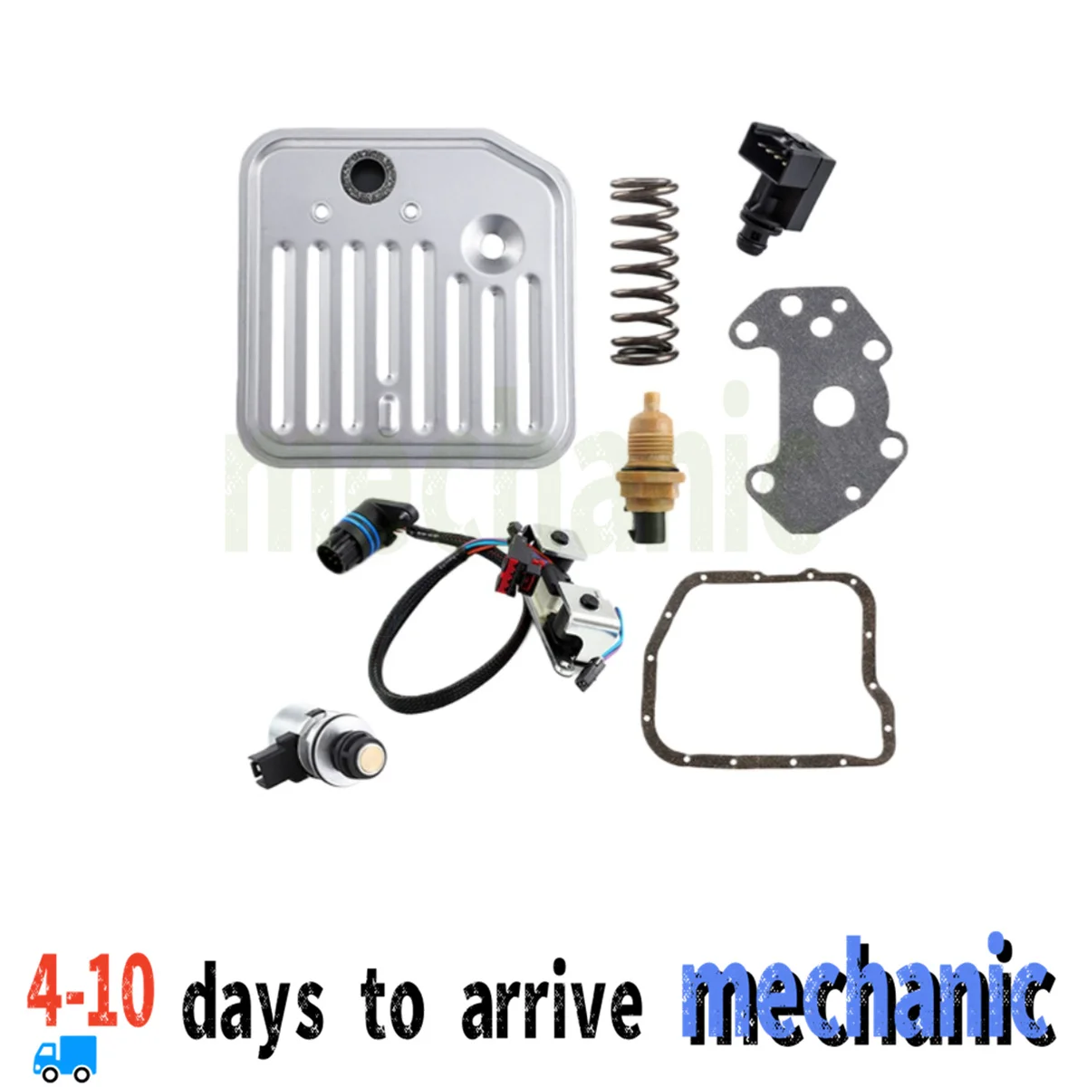 

For 42RE A518 A618 A500 44RE Transmission Solenoid Valve+Sensor 8-piece Set Suitable for Dodge Jeep