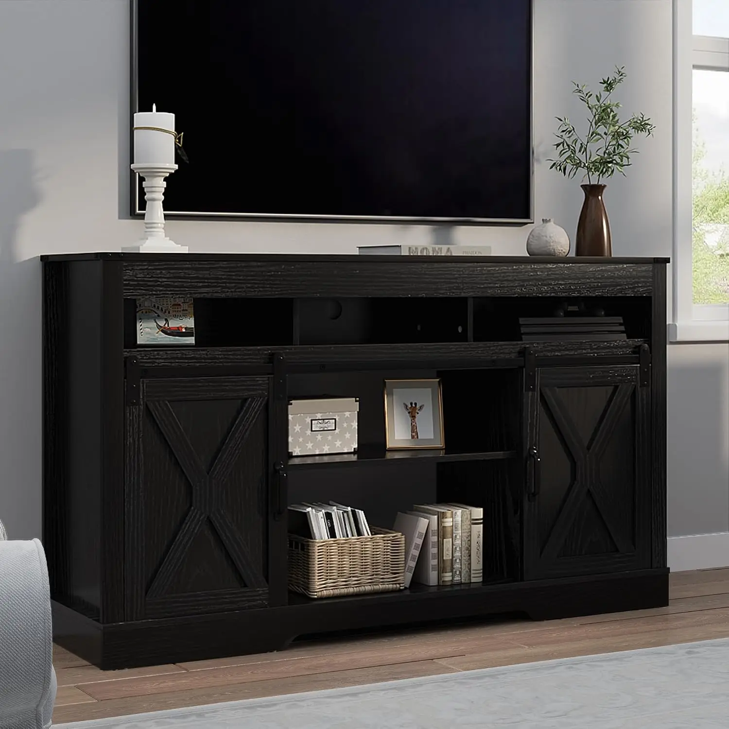 Farmhouse TV Stand For 23