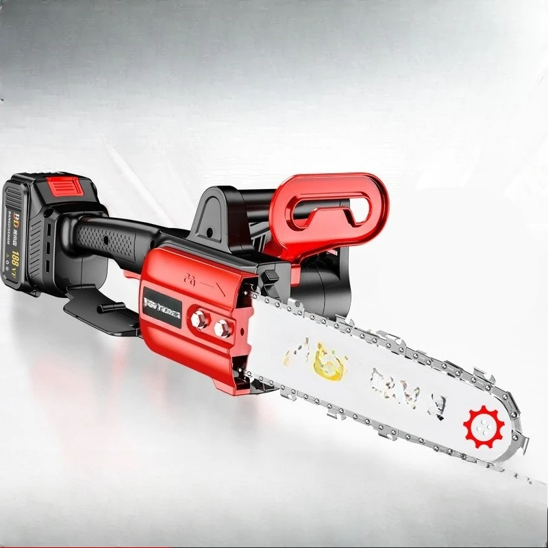 

Lithium chainsaw household saw firewood handheld high power chainsaw rechargeable logging electric chain saw
