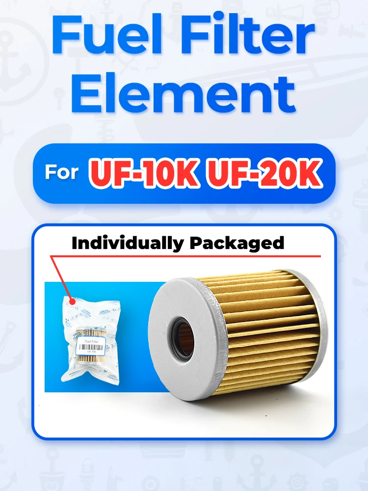 

UF-10K Fuel Filter DF8-300 Water Separator 65910-98J00 Replacement Cartridge OM225 UF10K UF20K