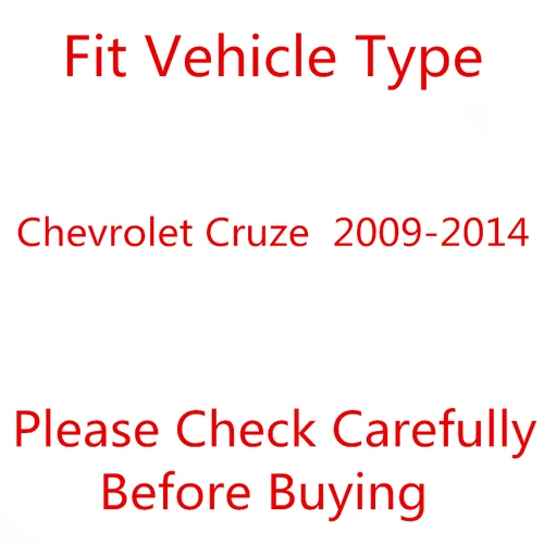 Imagen 2 del producto Espejo lateral de cristal para Chevrolet Cruze 2009-2014 HD sin calefacción o con calefacción lente de espejo retrovisor accesorios automotrices