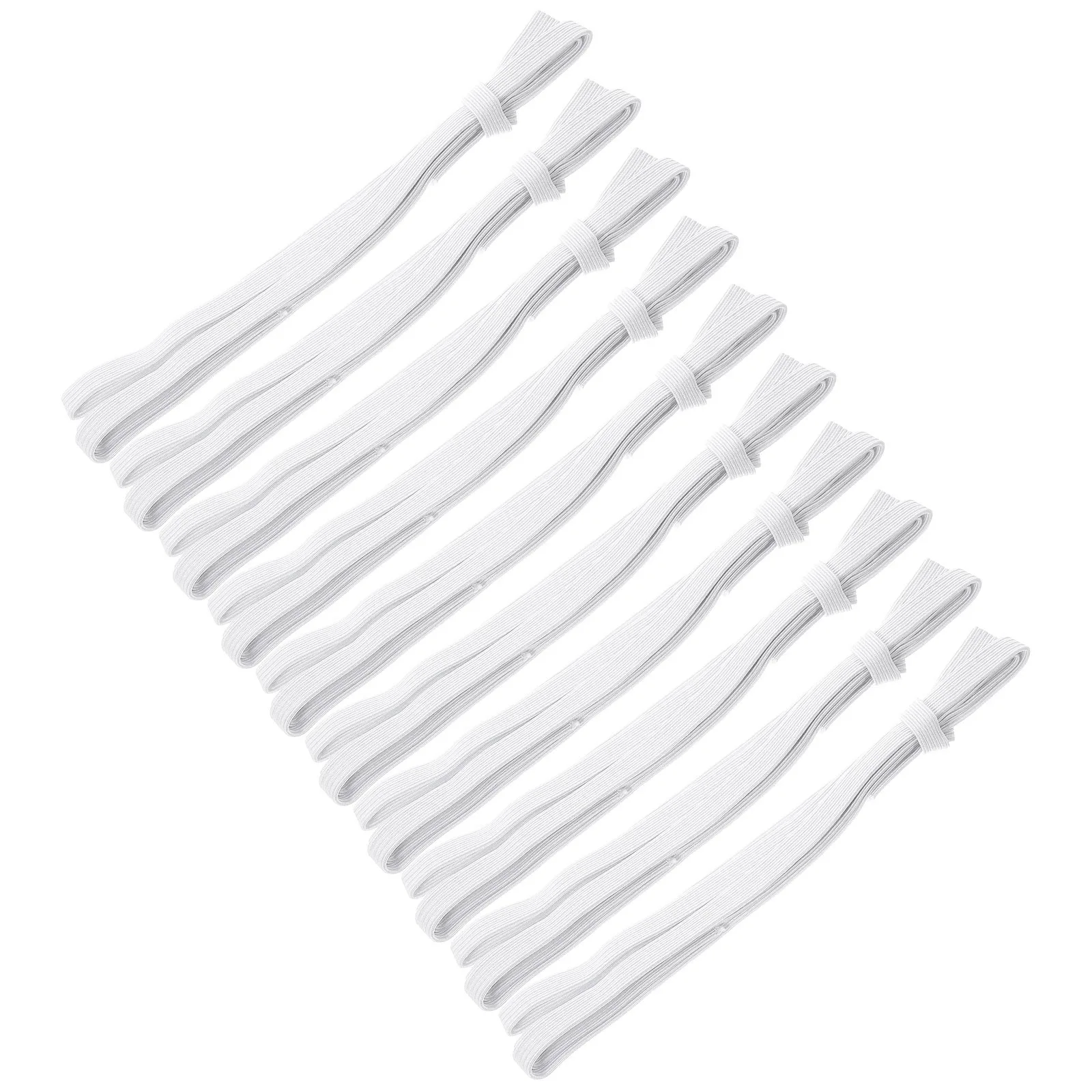 

10pcs Wide Rubber Elastic Bands Stretchable For Beach Towel Chair Notebook Binding Multi-Use Strap Holders