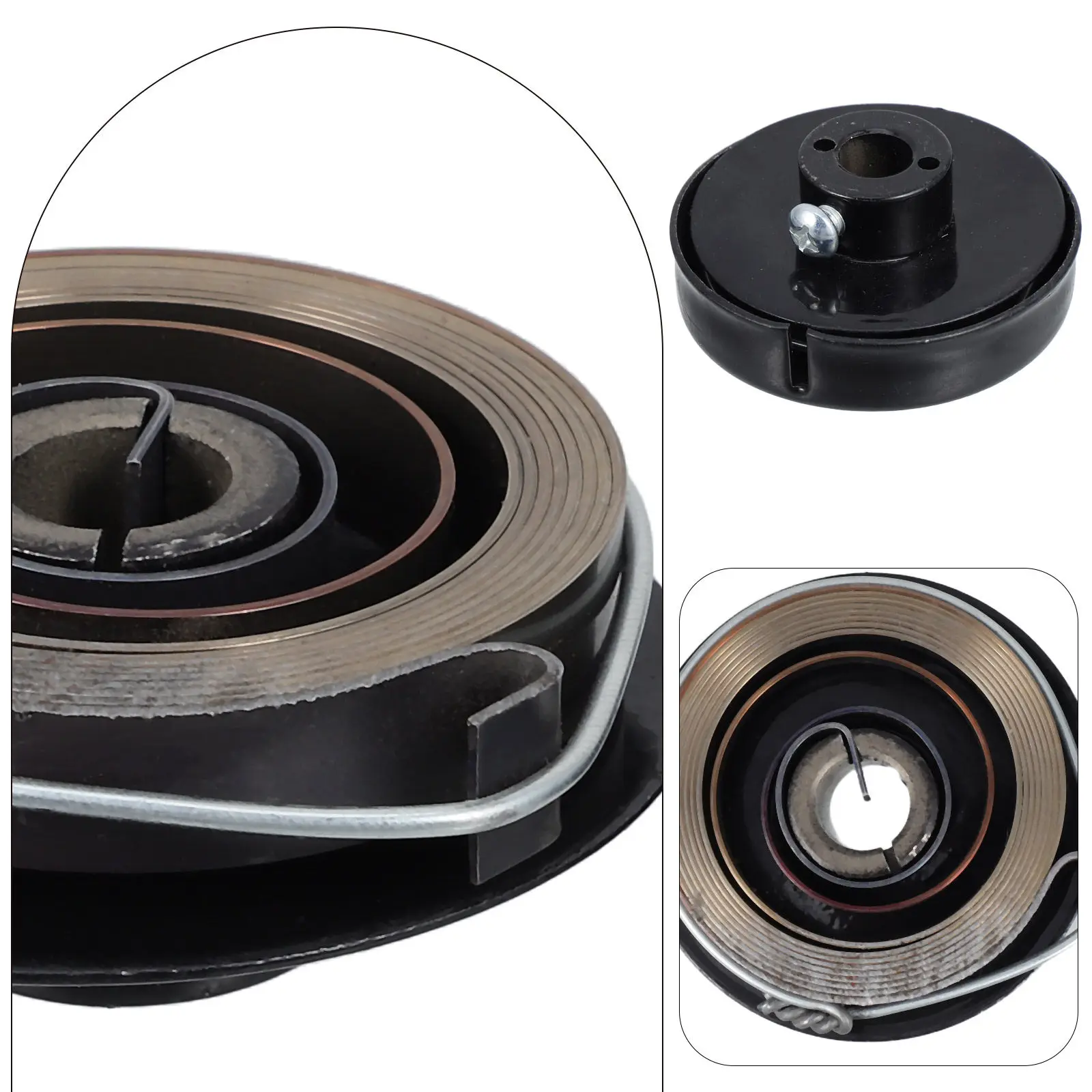 Drill Press Return Spring High Elasticity Steel Replacement Coil Spring Enhanced Efficiency Stable Bench Drill Part