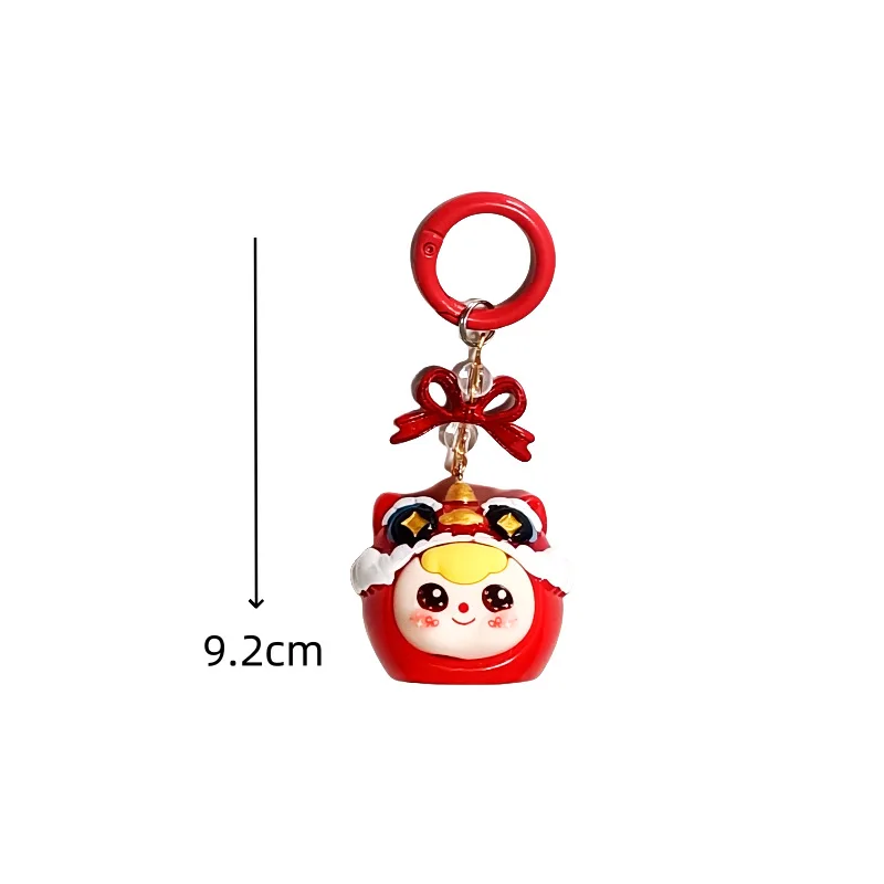 1PCSNew سلسلة مفاتيح تمثال لطيفة ورائعة كرتونية للطلاب - سلسلة مفاتيح كملحق مدرسي #4