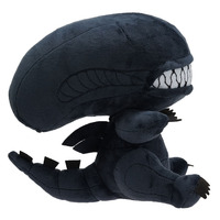 25cm Alien Xenomorph Plush Toy Cartoon Plush Dolls Soft Stuffed Plush Toys for Boys Girls Fans Birthday Christmas Gifts