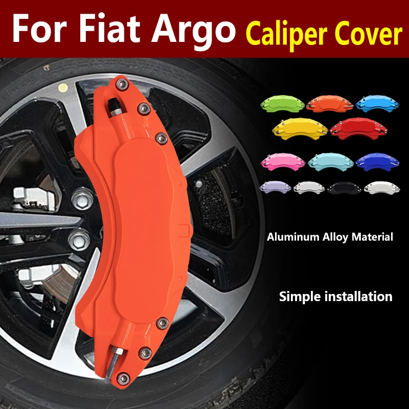

For Fiat Argo Car Brake Caliper Cover Fit Drive S-Design HGT TrekkingPrecision Plus Hatchback 4 Door