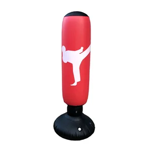 Túi cát kiểu 1PC Boxing Boxing Boxing Túi 160cm/63 inch Cột quyền anh Karate Taekwondo đào tạo công tố 10 Sách bán hàng chính của Kung Fu - 7