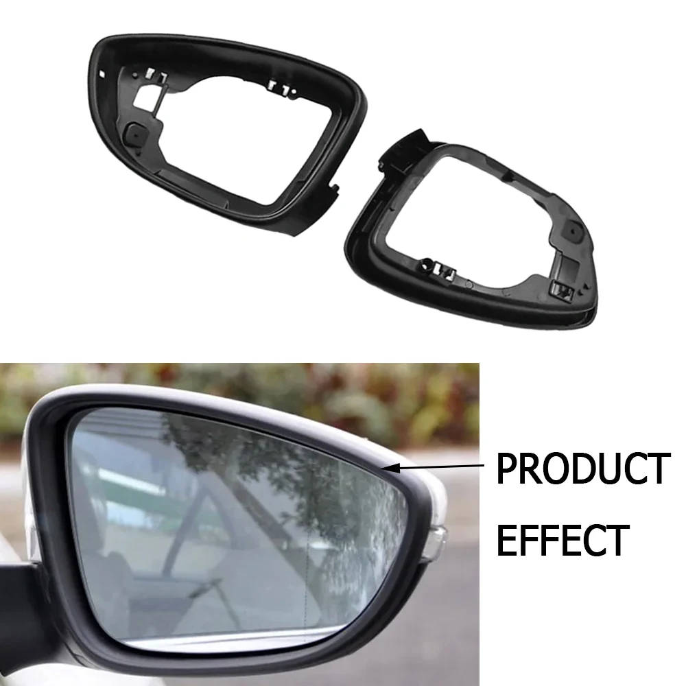 

Side Mirror Housing Frame Rear View Mirror Holder Trim For VW Jetta 6 MK6 Passat B7 CC Beetle Scirocco Not For American Version