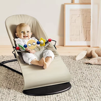 Baby Rocking Chair Portable Multifunction Swing Chair for Toddler Adjustable Baby Bouncer Seat with Toys Baby resting chair