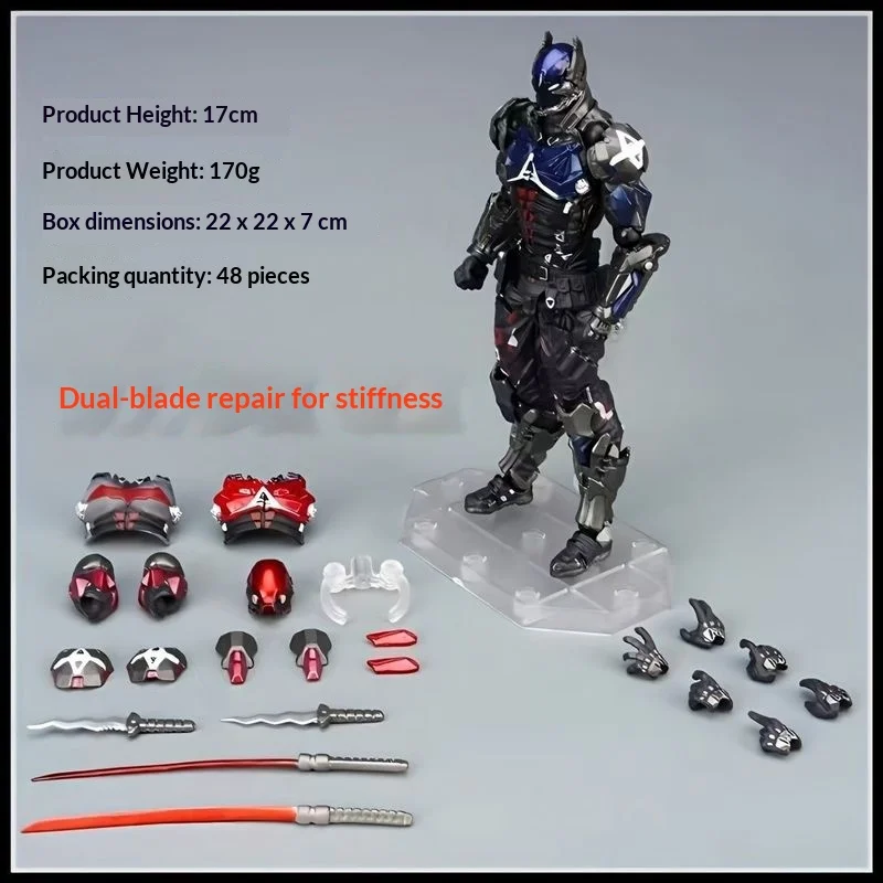 Hot Dc Hero Arkham Knight Action Figure Movable Joints Collectible Model Desktop Decoration For Adult Hobbyist Birthday Gift