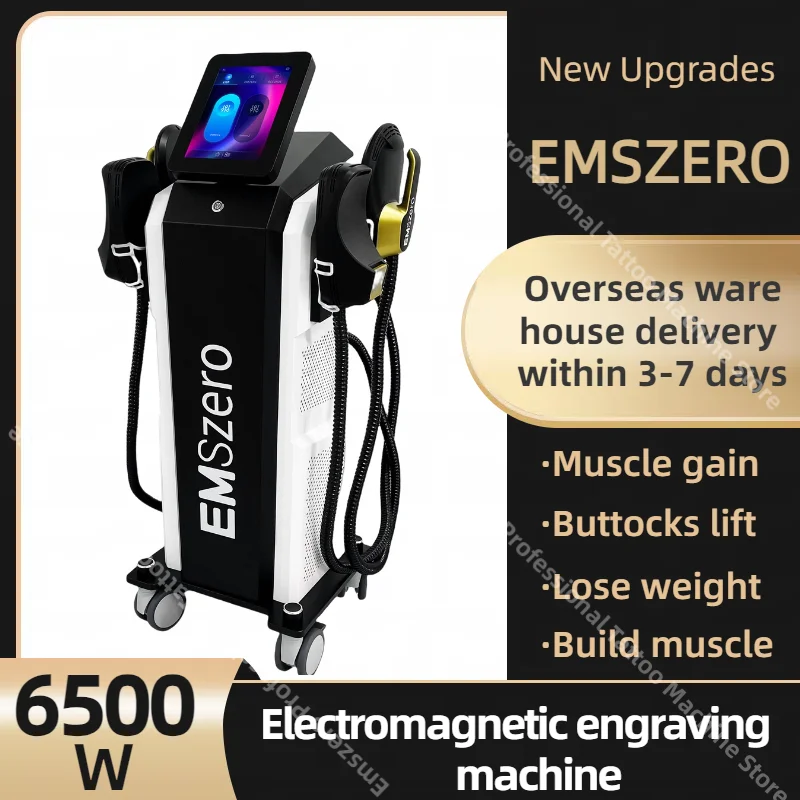 EMSzero 15RF 6500W Body Slimming Machine Nova Fat Burning Muscle Sculpting Electromagnetic