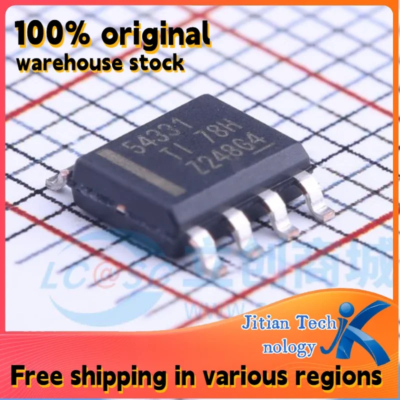 10PCS TPS54331DDAR logo 54331 SOP8 100% original inventory High-Quality Electronic Component