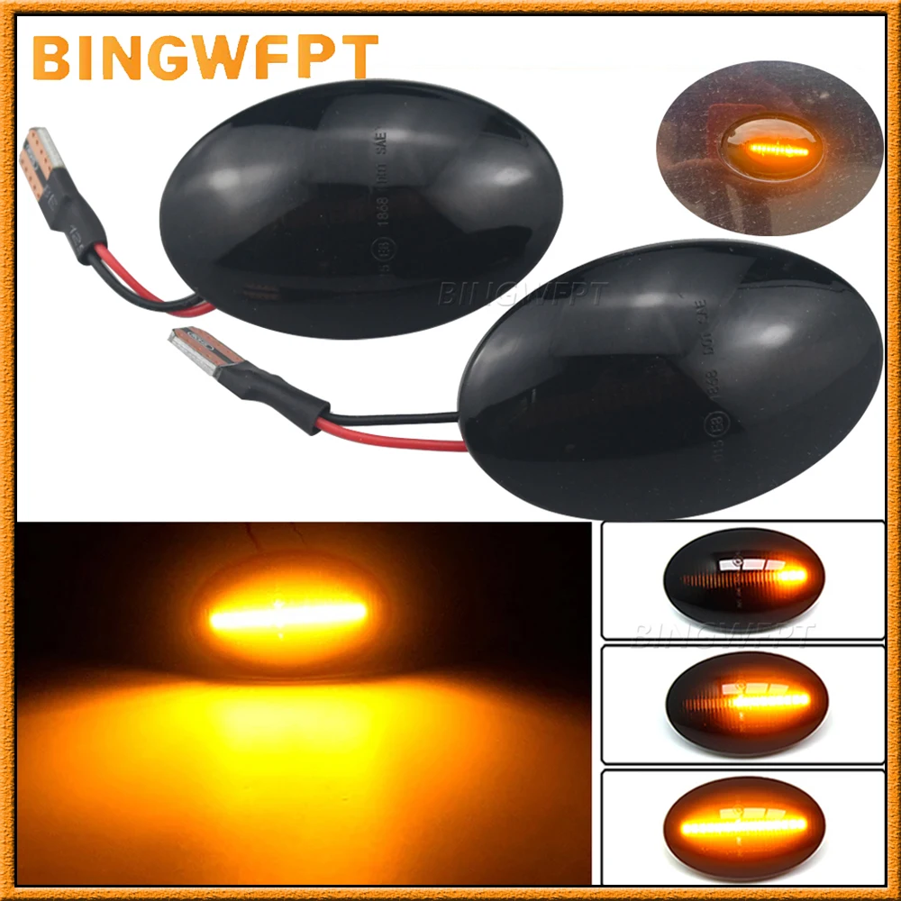 

Динамический светодиодный указатель поворота, боковой габаритный фонарь для Opel Corsa B (S93) 1993-2000