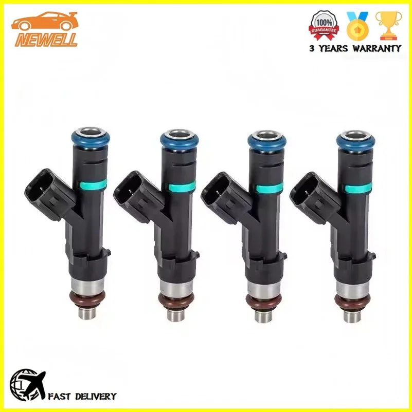 

4pcs 0280158231 BB3Z9F593A BB3Z-9F593-A FJ1160 Fuel Injector For FORD FUSION 2.5L 2013-2018 RANGER 2017 MONDEO MK5 V