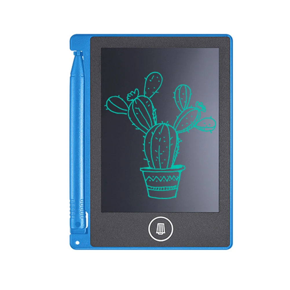 4.4 Inch Portable Tablet LCD Paperless Memo Pad Tablet Students Writing Drawing Graphics Board LCD Paperless Memo Pad