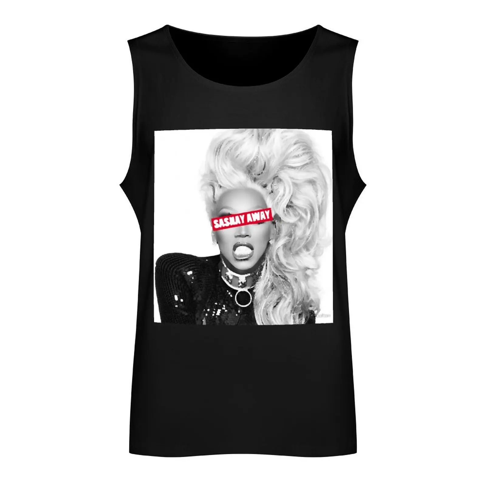 RuPaul Sashay Away Classic Tank Top Vest male Gym clothes muscular man