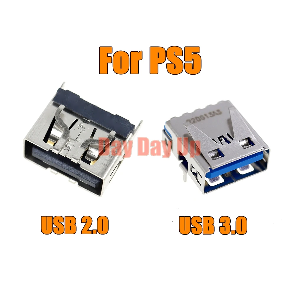 10PCS USB 2.0 Presa Hi USB A connettore Per PS5 Playstation 5 USB Video TV Interfaccia Jack 3.0 3.0USB Presa