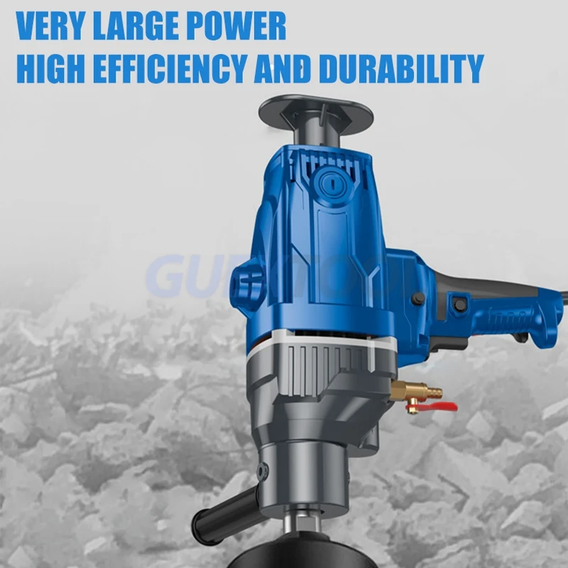 Water Drill Diamond 2100W-3200W 220V Diamond Core Drill Wet Handheld Concrete Core Drilling Machine with Water Pump Accessories