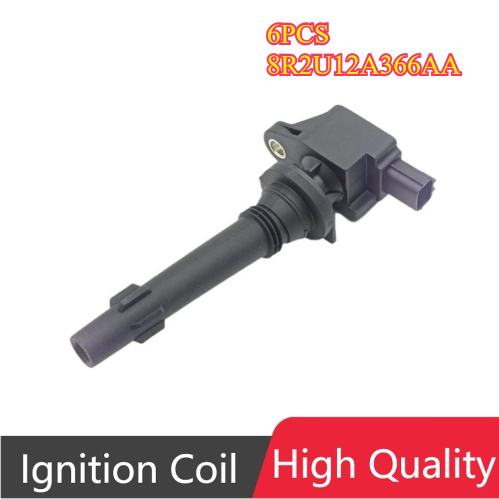 

6Pcs 8R2U12A366AA 8R2U-12A366-AA BG12A366AA A2C59515429 Ignition Coil For Ford Falcon FG XR6 4.0L Turbo EcoLPI Territory SZ 4.0L