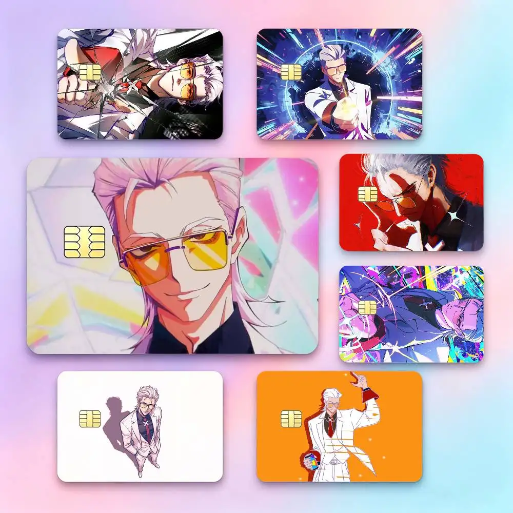Anime T-TO BE H-HERO X Cool L-Lotx  Credit Card HD Stickers Small Chip Waterproof Sticker Game Card Decal Gift