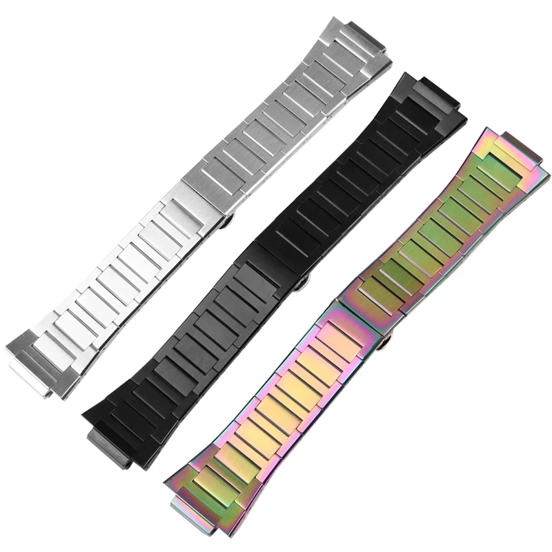 Bracelet Farm Oak Modified Stainless Steel Watchband For Casio G-SHOCK GA-2100 GM2100 GM-110 GA110 DW5600 316L Metal Watch Strap