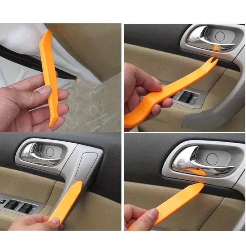 Auto Door Clip Panel Trim Removal Tool Car Audio Disassembly Kits Navigation Disassembly Installer Prying Automobile Nail Puller