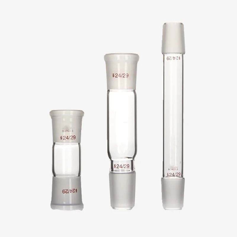 Connector with double inner grinding port/double outer grinding port, port-turn plug, high borosilicate glass air port interface