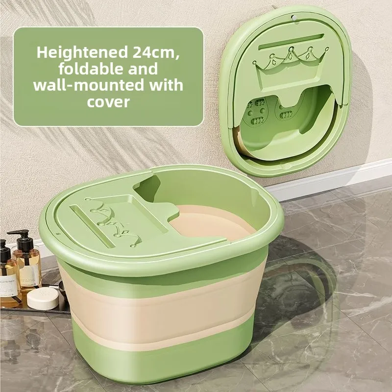 Foot Bucket Foldable Thermal Insulation Fumigated Calf Household Portable Foot Bath Constant Temperature Foot Wash Basin