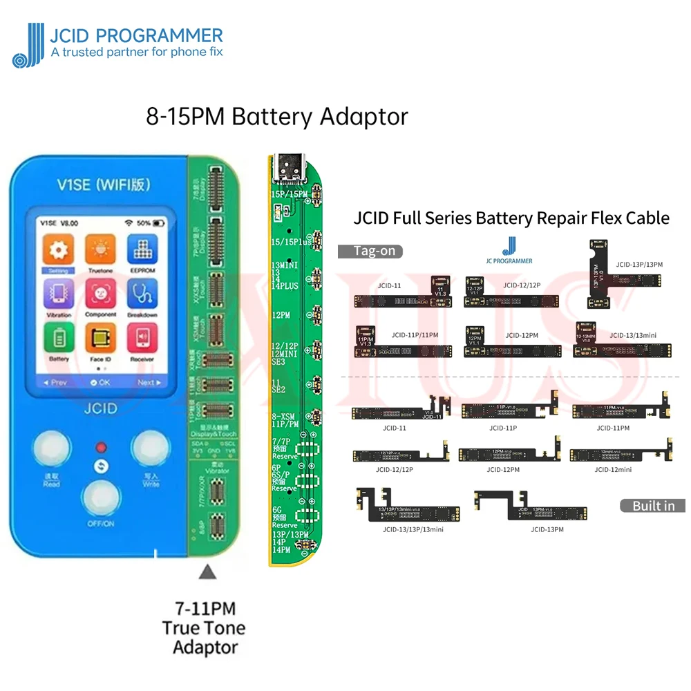 JCID JC V1SE Flex di riparazione della batteria originale per IPhone 13-14Promax avviso della batteria Windows pop Up rimozione del cavo flessibile della batteria JC