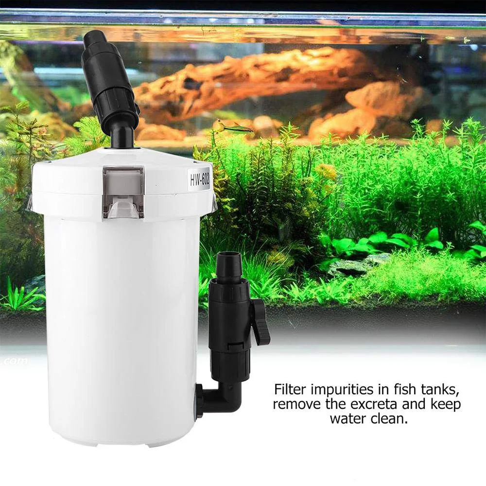 

SUNSUN Silent Filter Barrel Outside Filter Barrel Aquarium External Filter Pump Fish tank Silent Filter Aquarium Canister Filter