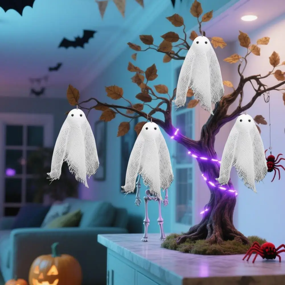 

Halloween Hanging Ghost Decoration Realistic Halloween Ghost Decor Spooky Halloween Hanging Ghost Ornaments for Haunted