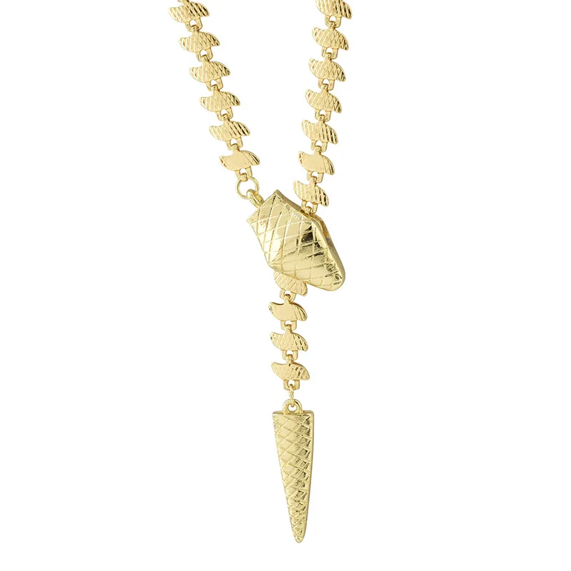 قلادة السجادة الحمراء الراقية الجديدة، قلادة على الطراز البارد والصارخ، سلسلة الترقوة اعوج