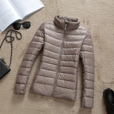 2026 New 90% Duck Down Jacket Women Autumn Winter Coat Lady Ultralight Down Jacket