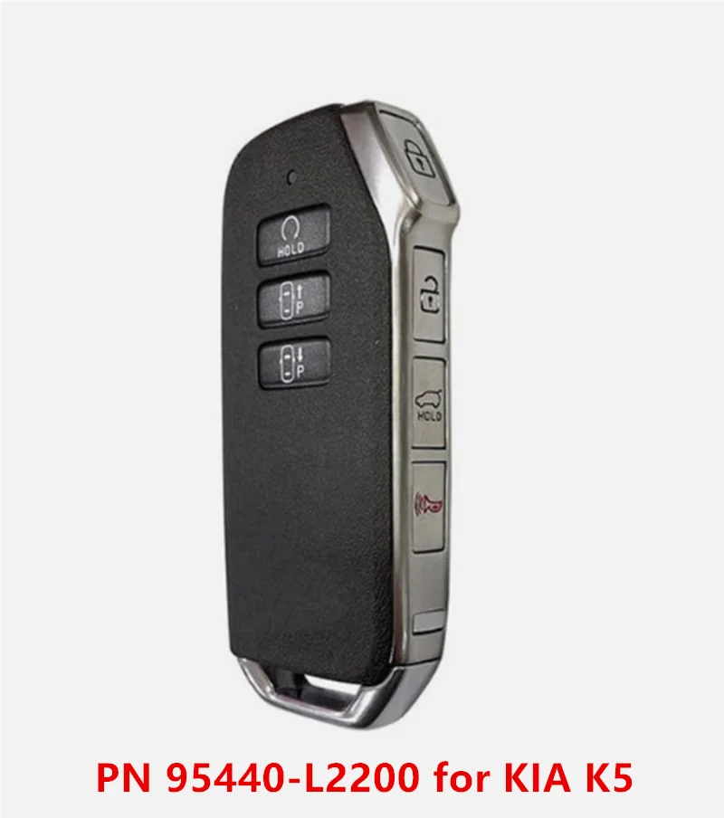 

KEYECU Replacement Smart Remote Key FOB 433MHZ 4A CHIP 95440-L2200 for KIA K5 7Buttons FD00840